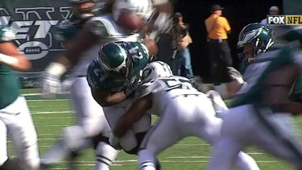 Eagles Ryan Mathews fumbles, Jets recover