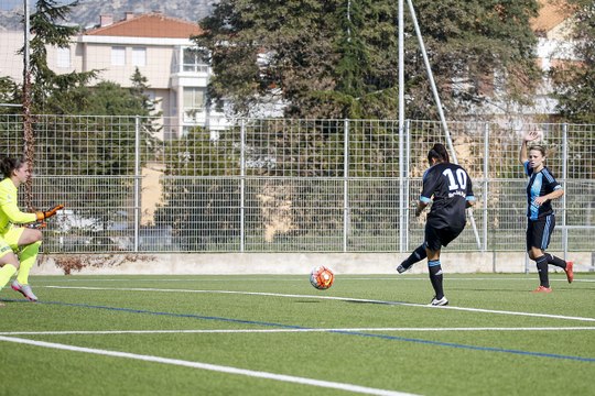 D2 féminine - OM 4-1 Aurillac Arpajon : le but de Sandrine Brétigny (2e)