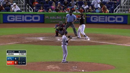 Marcell Ozuna conecta 10mo. jonrón