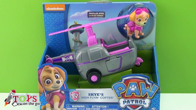 Patrulla Canina Vehículos de Ryder, Zuma y Skye Paw Patrol Vehicles - Juguetes de Patrull
