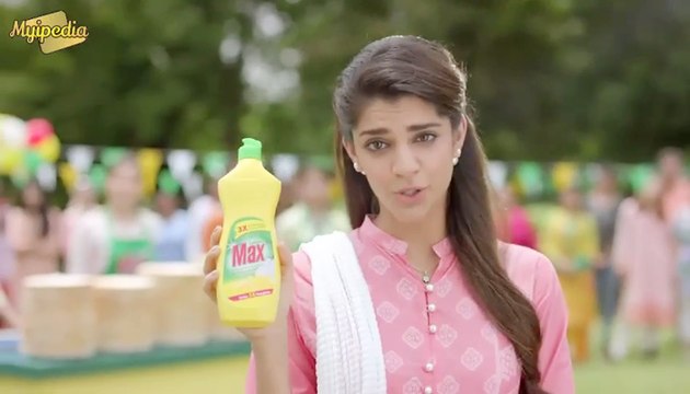 Sanam Saeed in Lemon Max Liquid TVC 2015