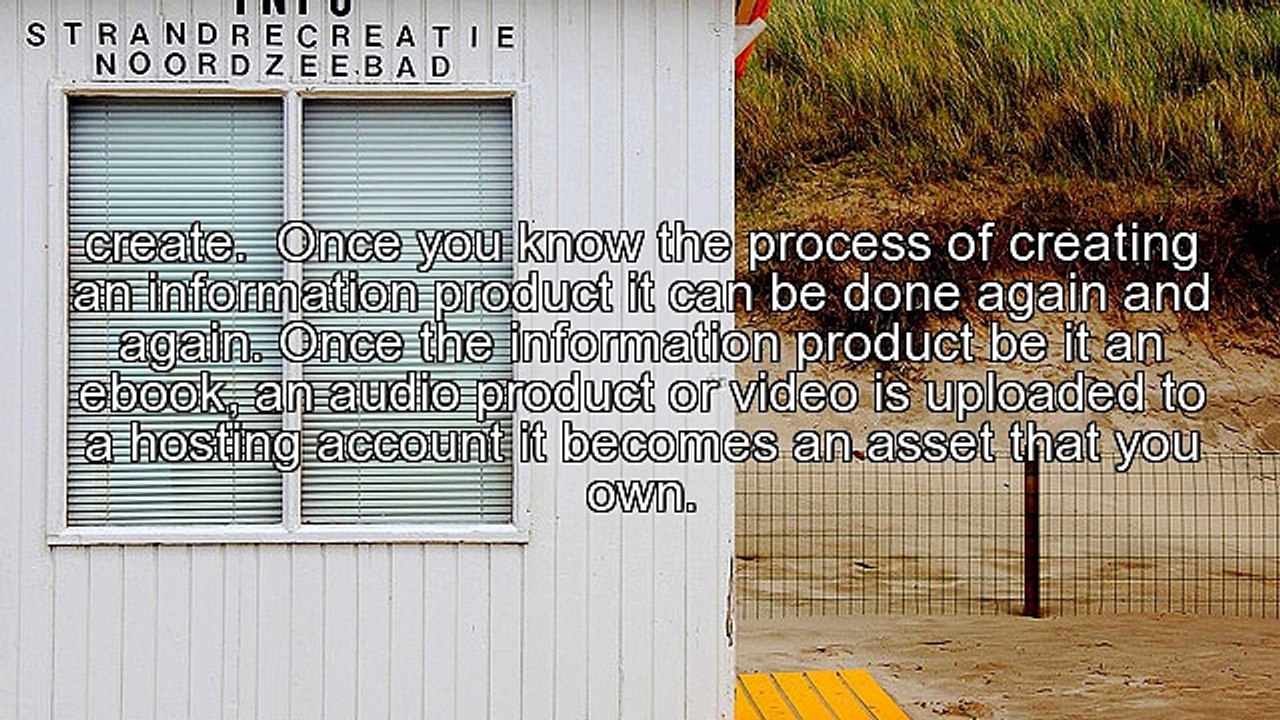 Information can be a very big money spinner on the Internet.
