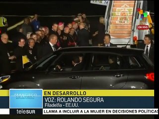 Regresa Papa Francisco a Ciudad del Vaticano luego de gira por EE.UU.