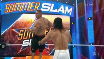 Lunatic highlights - Seth Rollins vs John Cena - Summerslam 2015