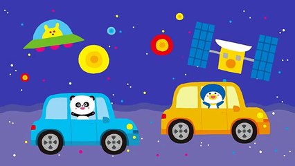 親子で遊ぼう「くるまdeブーブー！（自動車）」で間違い探し（アハ体験）
