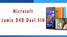 Microsoft Lumia 540 Dual SIM Smartphone Specifications & Features
