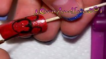 Disney character: mickey mouse nail art tutorial