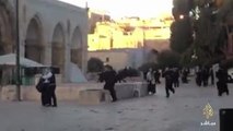 اقتحام قوات الاحتلال للمسجد الأقصى صباح اليوم الاثنين