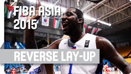 Blatche reverse lay-up - 2015 FIBA Asia Championship