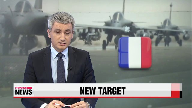 France hits Islamic State militants in Syria