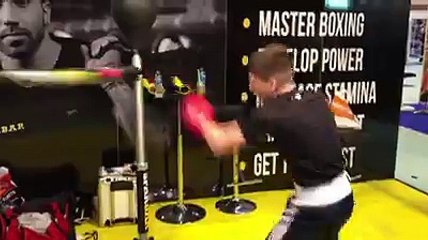 Super entrainement pour la boxe