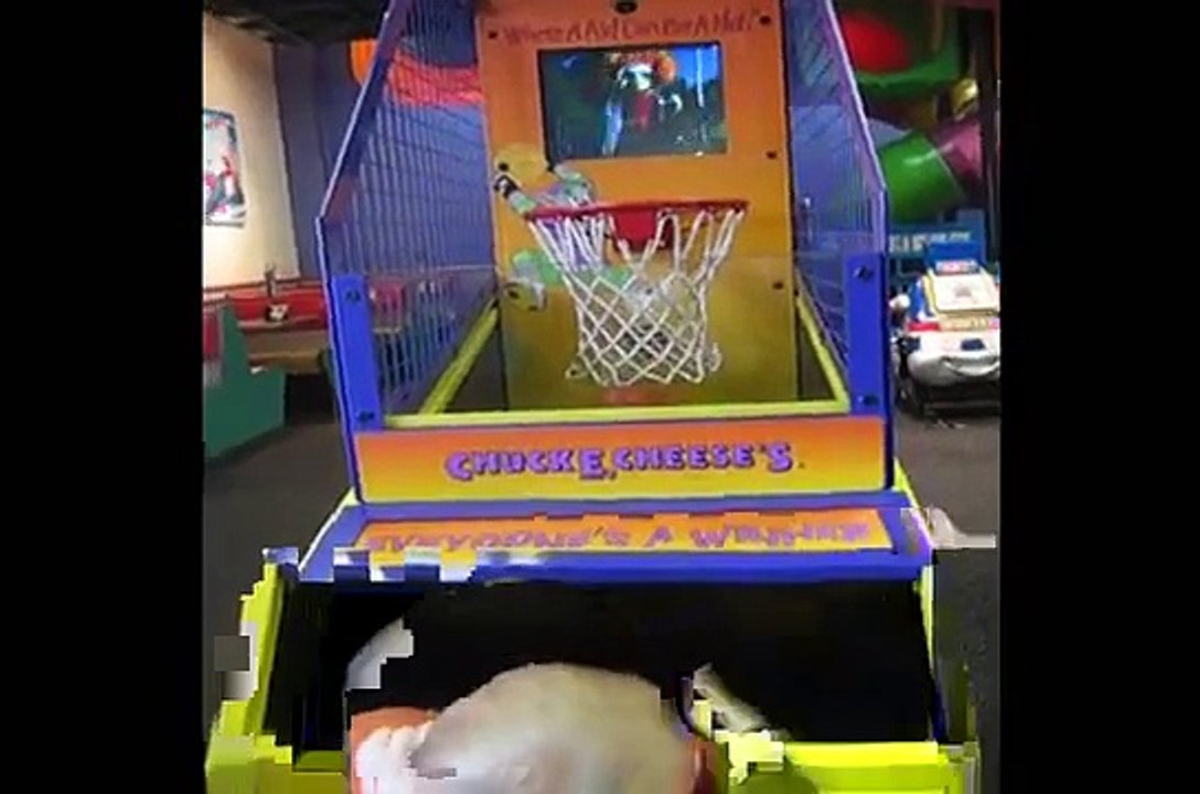 Little Kid Does Trick Shots