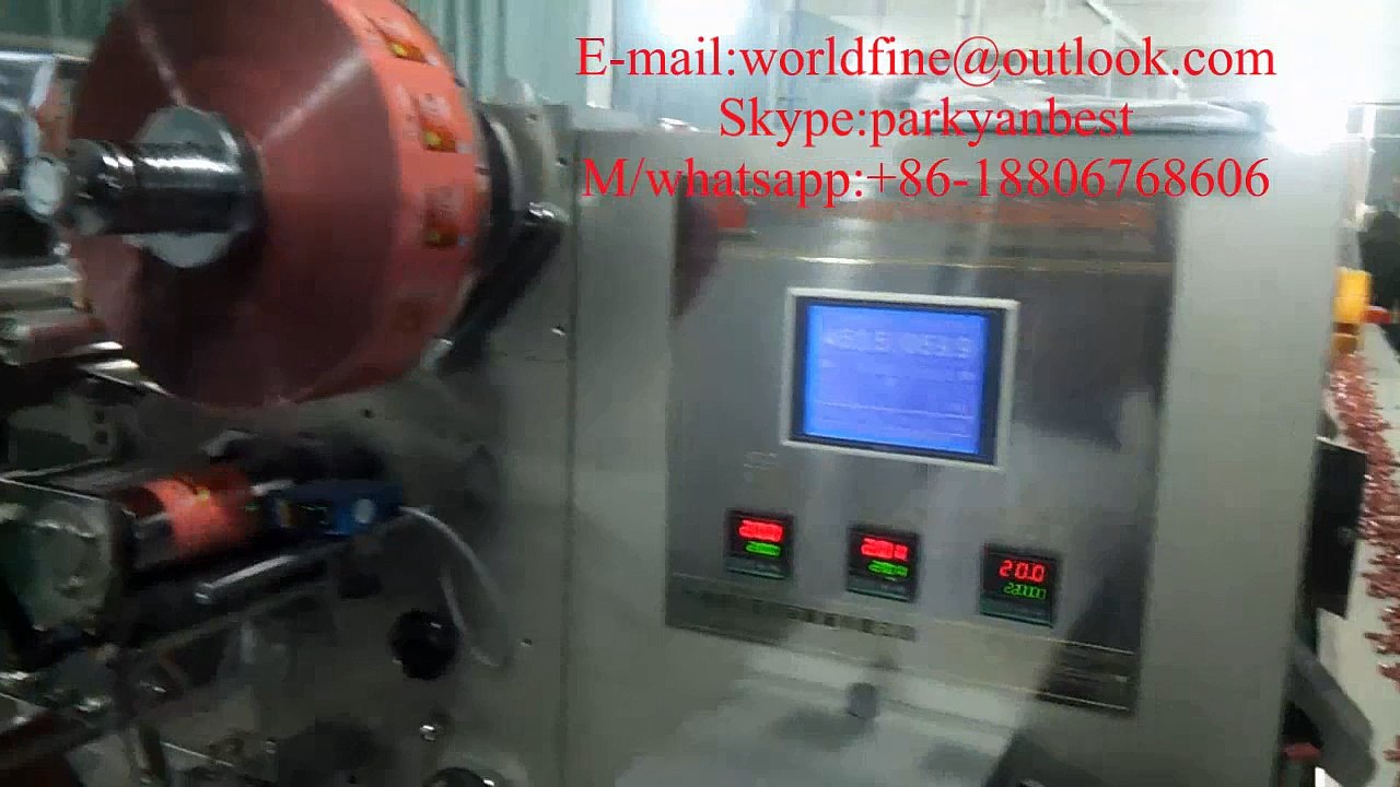 golden monkey soft gummy candy wrapping machine