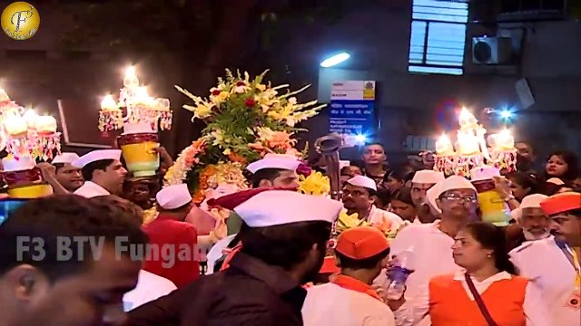 NANA PATEKAR CELEBRATES GANPATI VISARJAN