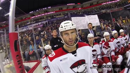 AHL Ref Wears a Helmet Cam