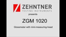 ZGM 1020 Glossmeter