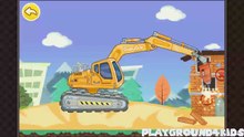Excavator & Tractor Videos for Children - Truck & Construction Videos for Kids | Playground4Kids