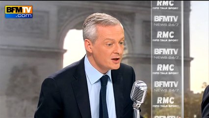 Bruno Le Maire veut "éliminer Daesh (…) avec les troupes d'Assad"