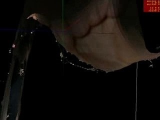 Cloth tearing simulation