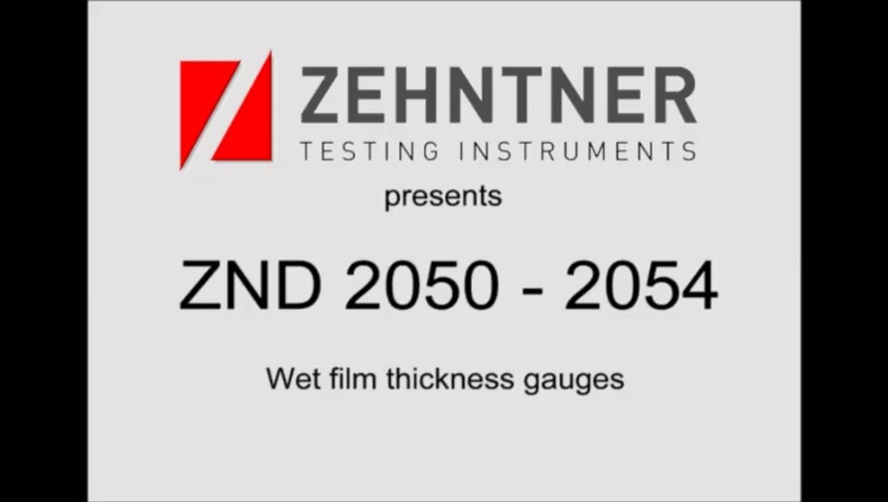 ZND 2050 - 2054 Wet Film Thickness Gauges