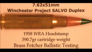 7.62x51mm M198 DUPLEX