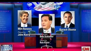 Barack Obama and Mitt Romney Debate