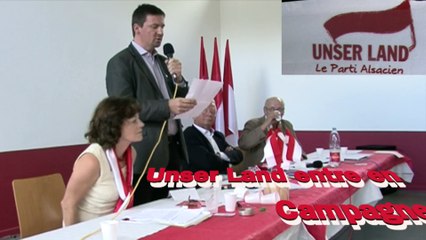 Unser Land clôture sa 1ère Université d'été à Sélestat le 19 Sept 2015