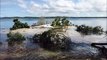 Huge Sinkhole Swallows Car and Caravan on Australian Beach