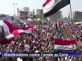 Egypte: des manifestants sont revenus place Tahrir pour critiquer les militaires