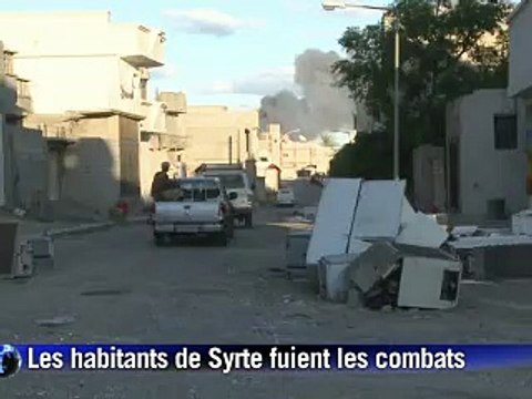 Libye: les forces du CNT reculent à Syrte sous le feu des pro-Kadhafi