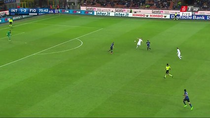 Nikola Kalinic 1-4 - Inter - Fiorentina 27.09.2015 HD