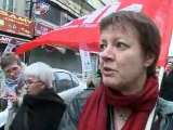 Manifestation anti-FN à Saint-Denis contre la venue de Marine Le Pen