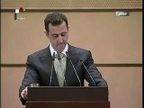Assad accuse l'étranger de 