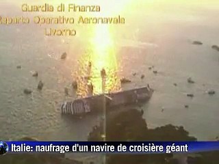 Naufrage d'un paquebot italien: les trois morts sont deux Français et un membre d'équipage péruvien