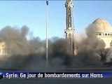 Syrie: sixième jour de bombardements sur Homs, plus de 80 morts