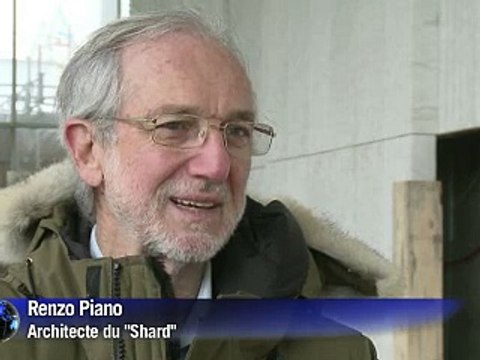 Le gratte-ciel Shard, de l'architecte Renzo Piano, nouvelle star de Londres