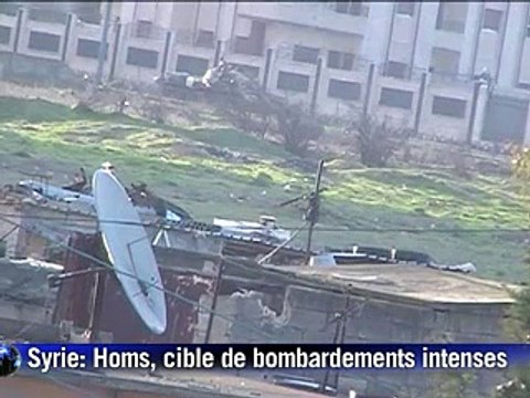 Syrie: bombardements d'une violence extrême à Homs