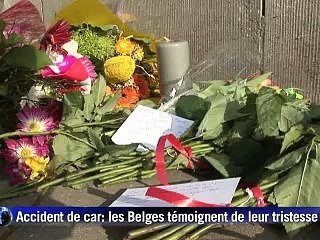 Accident de car: les familles en deuil sont arrivées en Suisse