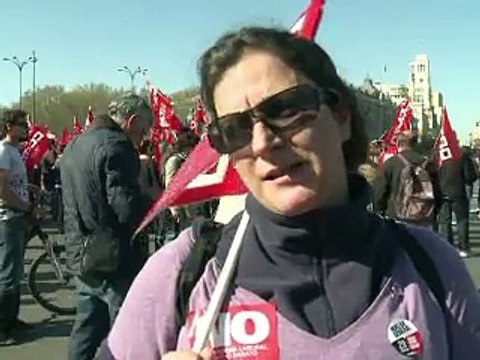 Grève générale et manifestations contre l'austérité en Espagne