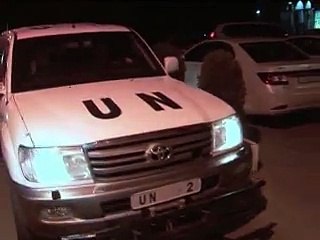 Syrie: trois morts à Homs, malgré la présence de Casques bleus