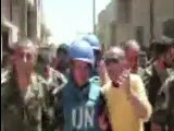 Syrie: les observateurs dans la région de Damas, nouvelles sanctions européennes