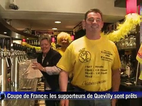 Coupe de France: le rêve de Quevilly, l'angoisse de Lyon