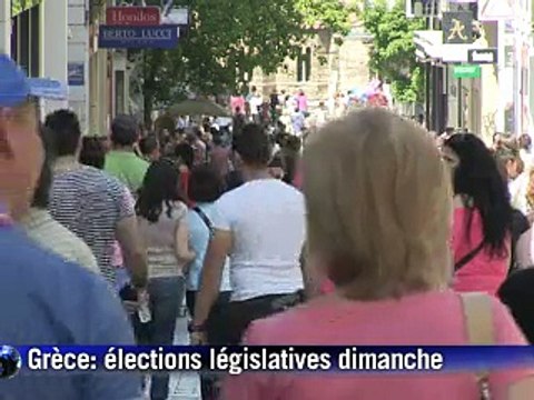 Elections législatives en Grèce: ouverture des bureaux de vote