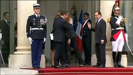 Nicolas Sarkozy quitte l'Elysée