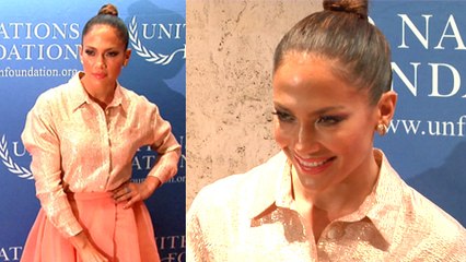 Jennifer Lopez Shows Her Support for Gender Equality