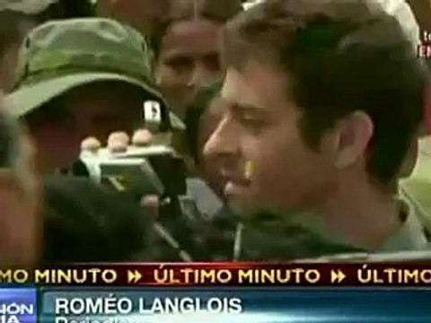 Colombie: le journaliste français Roméo Langlois, libéré par les Farc, bientôt en France