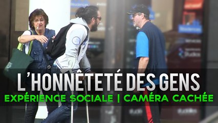 L'honnêteté des gens - Expérience sociale caméra cachée