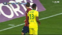 Alejandro Bedoya Missed goal . Osc Lille 0-1 Fc Nantes . 29-09-2015