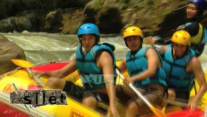 Keseruan Ammar Zoni Nikmati Arung Jeram - Silet 28 September 2015