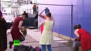 Cossaks spanking Pussy Riot - Sochi performance fail
